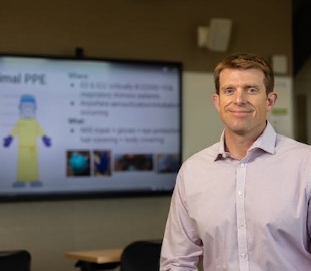 Dr. Matthew Strehlow helped create Stanford's online COVID Course for Healthcare Providers
